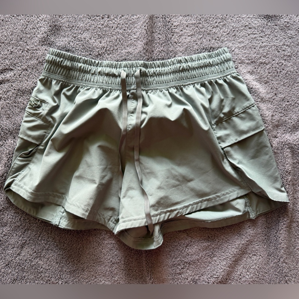 Avia Women's Sage Green Athletic Shorts